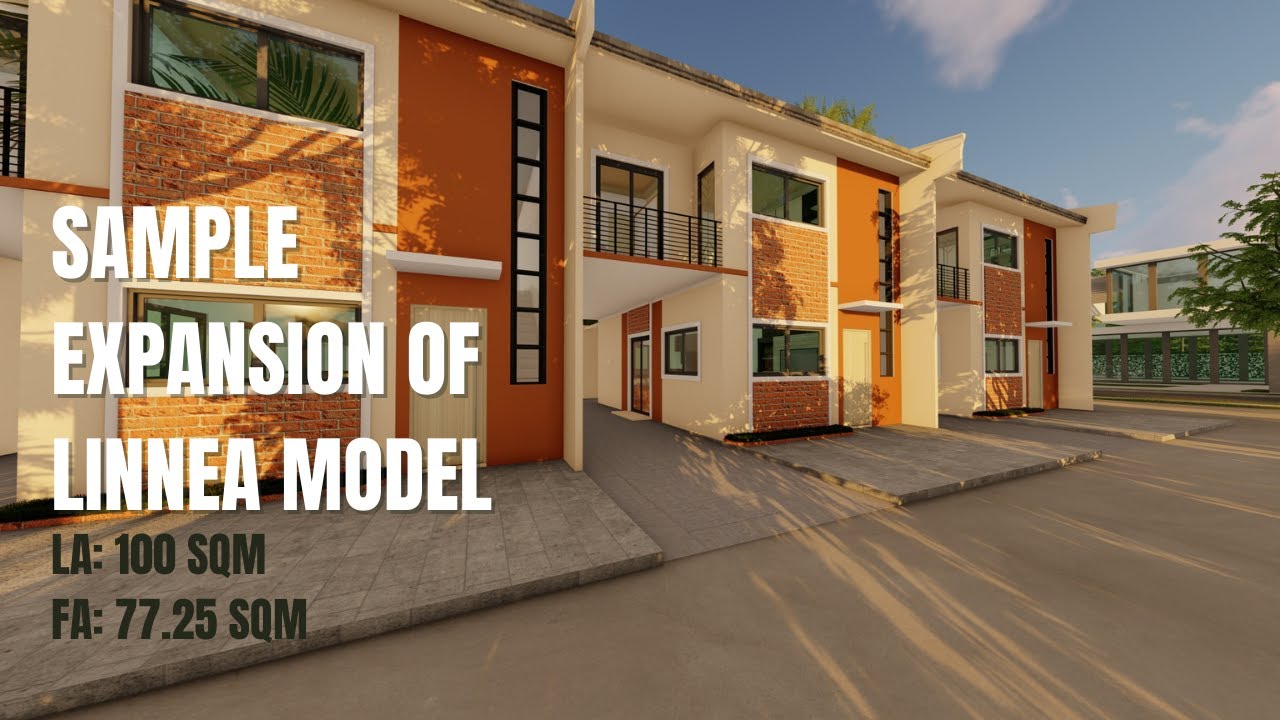 Linnea Single Attached Axeia | Sample Expansion | Interior Design | 3D Model | Affordable House