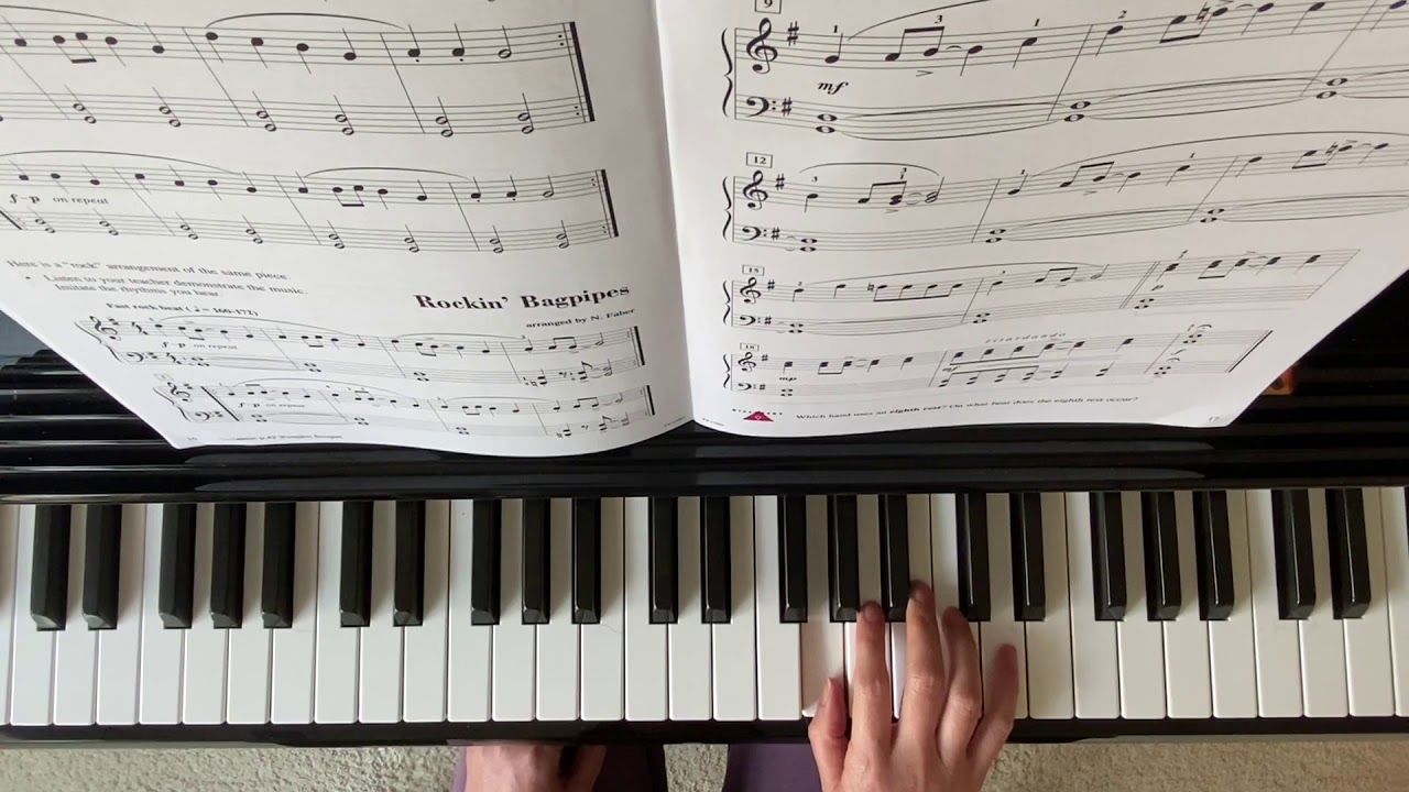 “ Rockin’ Bagpipes” Piano Adventure Performance Book Level 2B