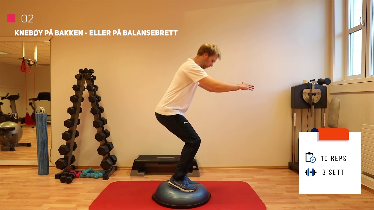 6 Øvelser mot Runners Knee (Løperkne)