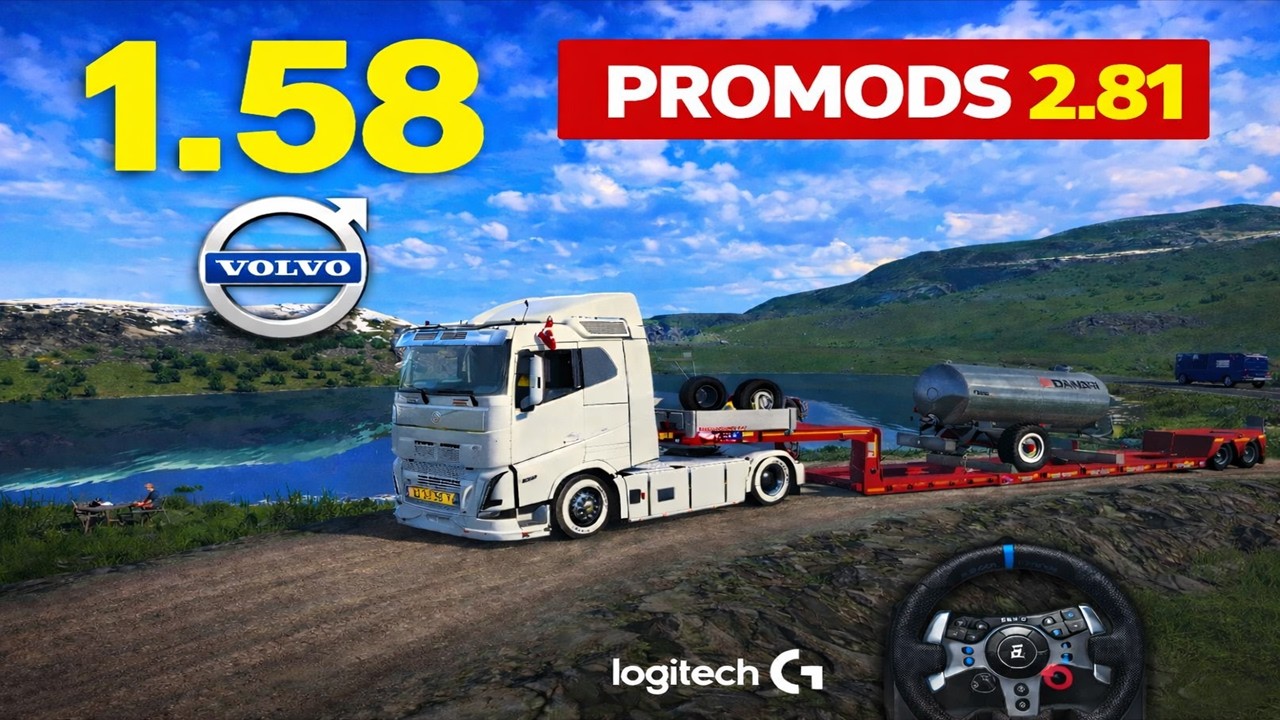 ETS2 - 1.58 - Scandinavian promods - VOLVO