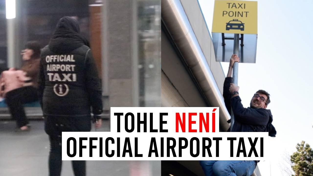 Jak podvádí taxikáři v Praze na letišti?