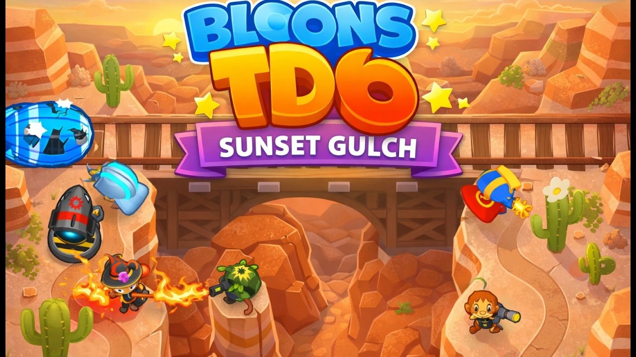 🌅🔥 Sunset Gulch Almost Ended My Run 💣 | IMPOSSIBLE BTD6 | Heaven of Games