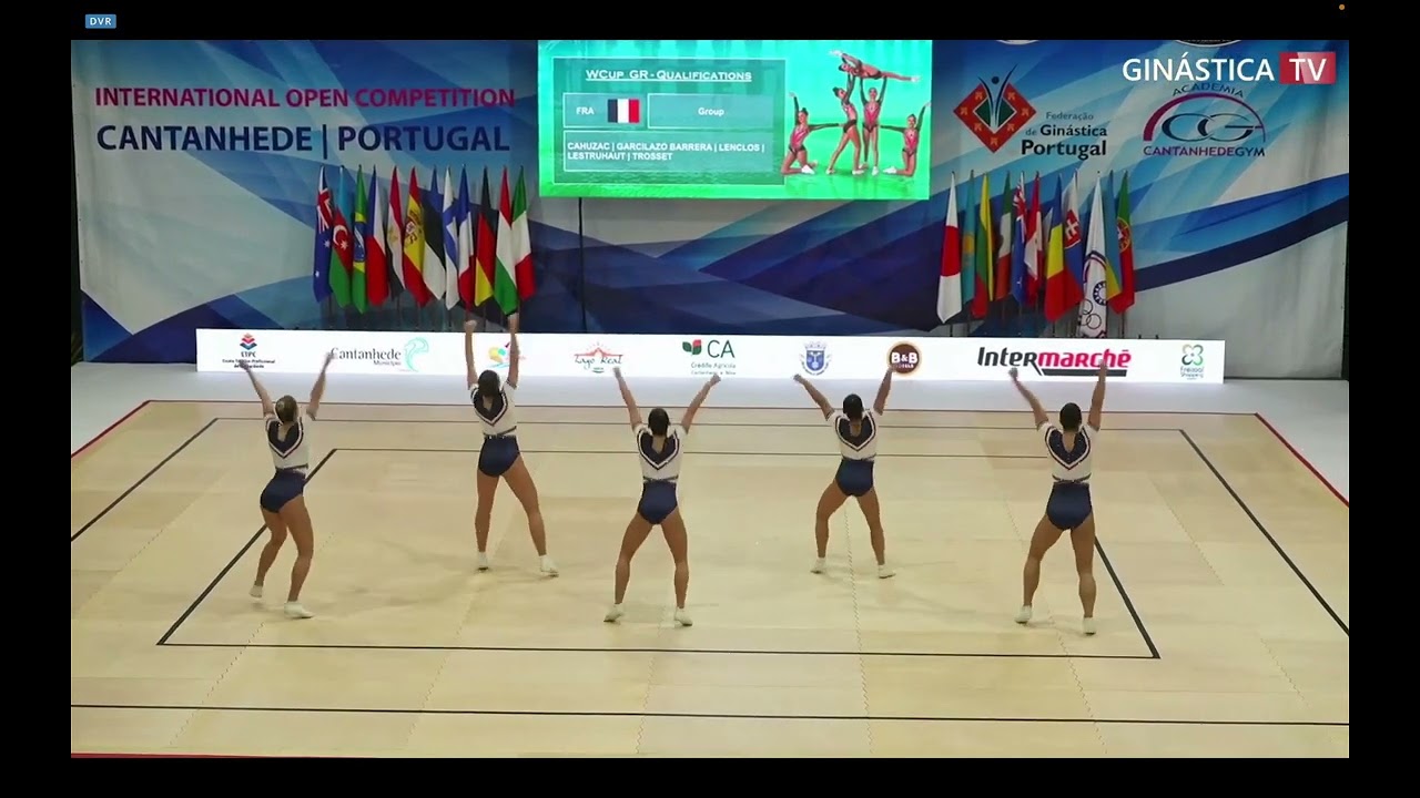 FRANCE (FRA) - 2024 AEROBICS WORLD CUP, CANTANHEDE - GROUP Qualifications GR