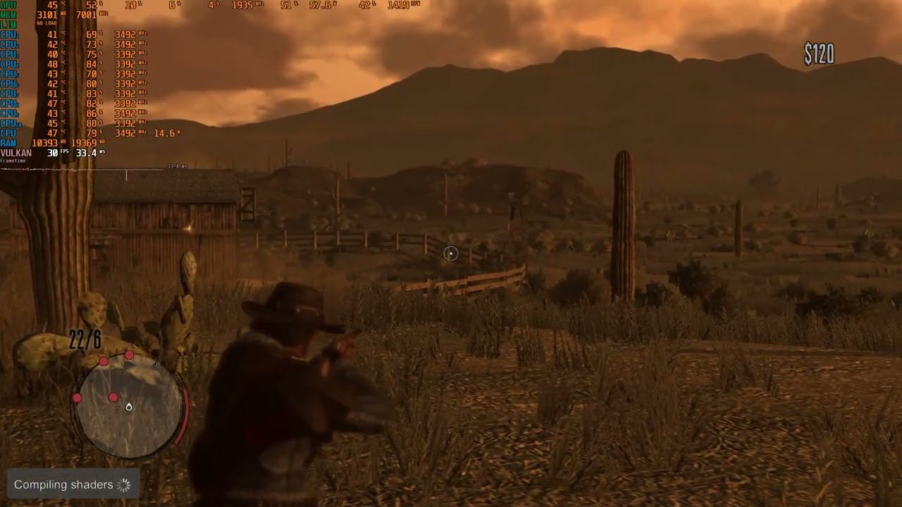 RPCS3 Red Dead Redemption №3: Performance test | GTX 1660 Super | Xeon E5 2666 V3 3.5 Ghz