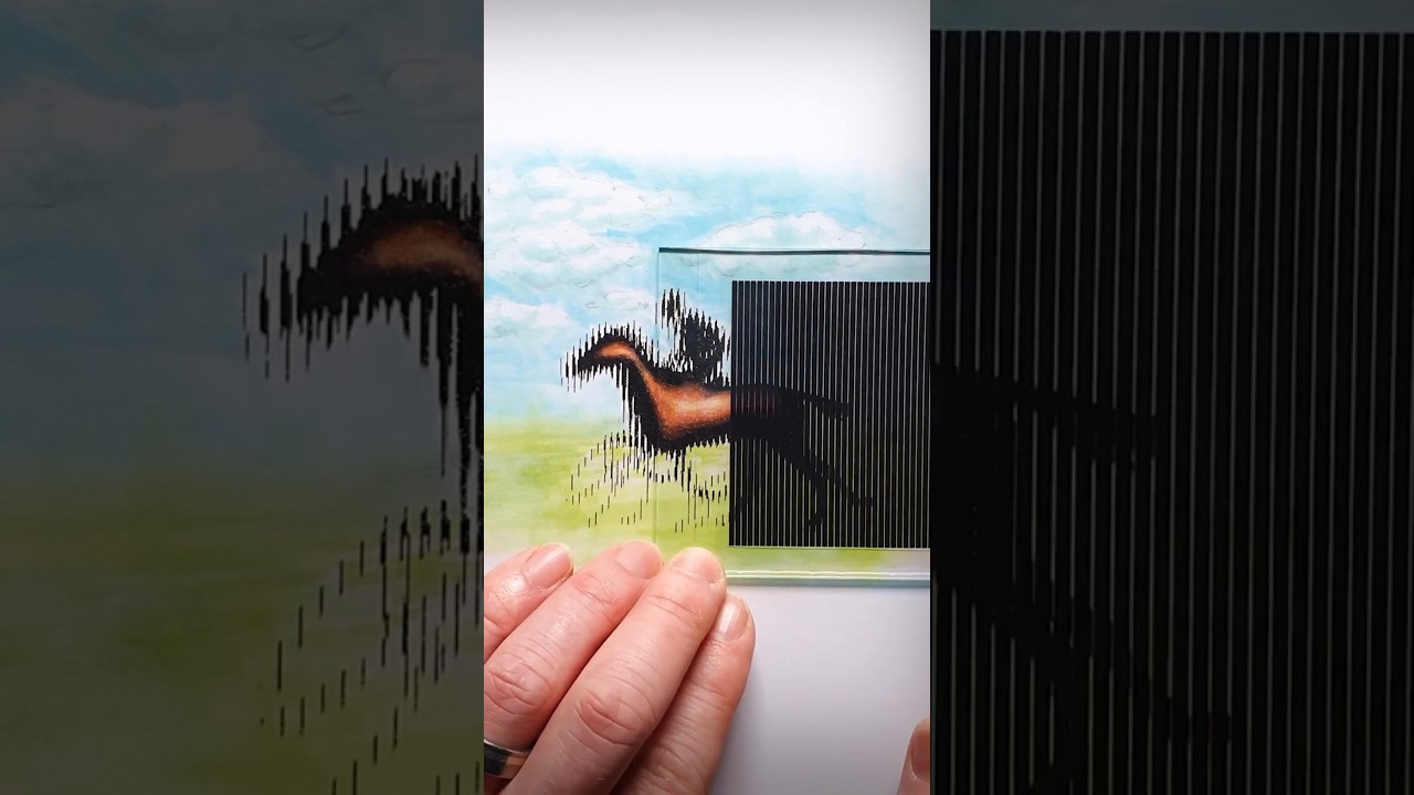 Draw a Horse! #Art #drawing #horse #illusion #shorts #howtodraw #easydraw