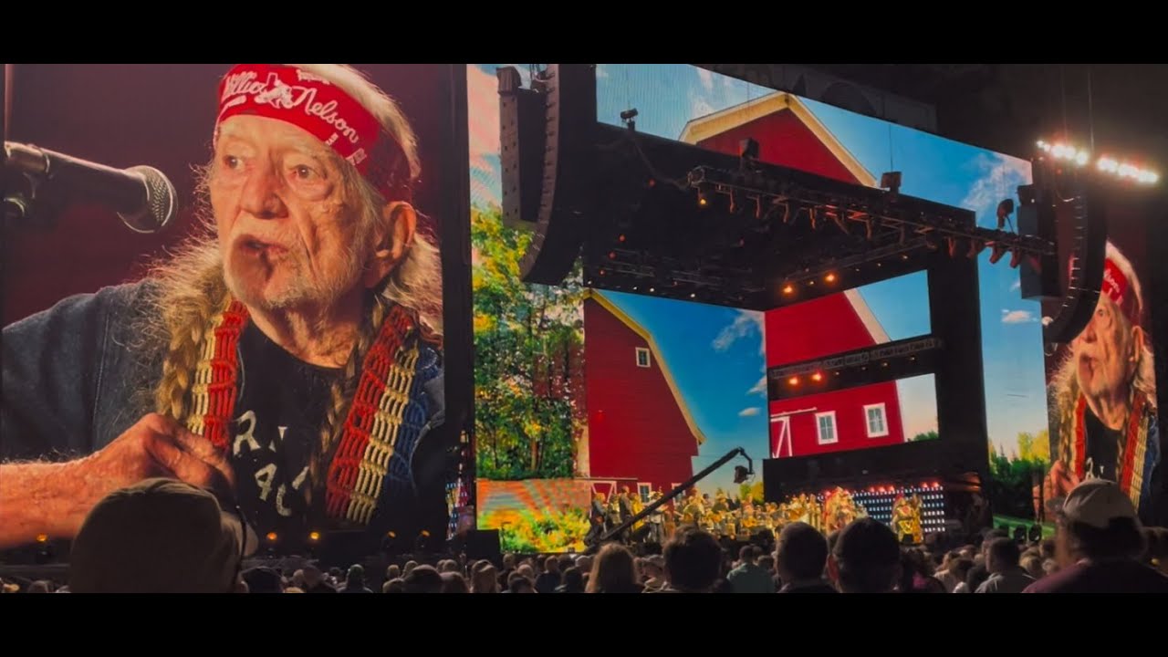 Willie Nelson Farm Aid 40 Closing
