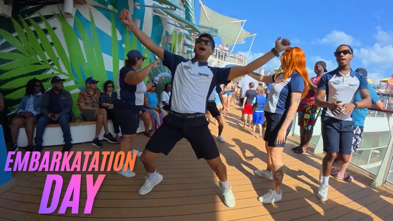 Oasis Of the Seas Embarkation Day