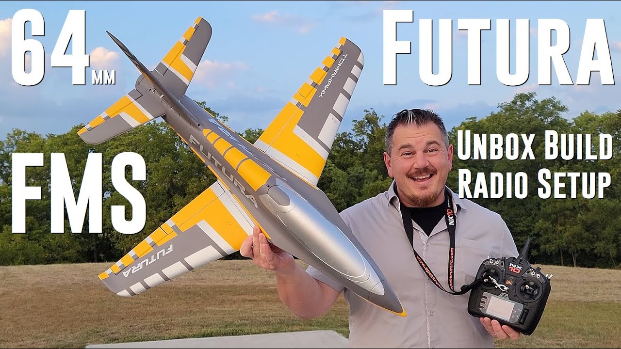 FMS - Futura - 64mm - Unbox, Build, & Radio Setup