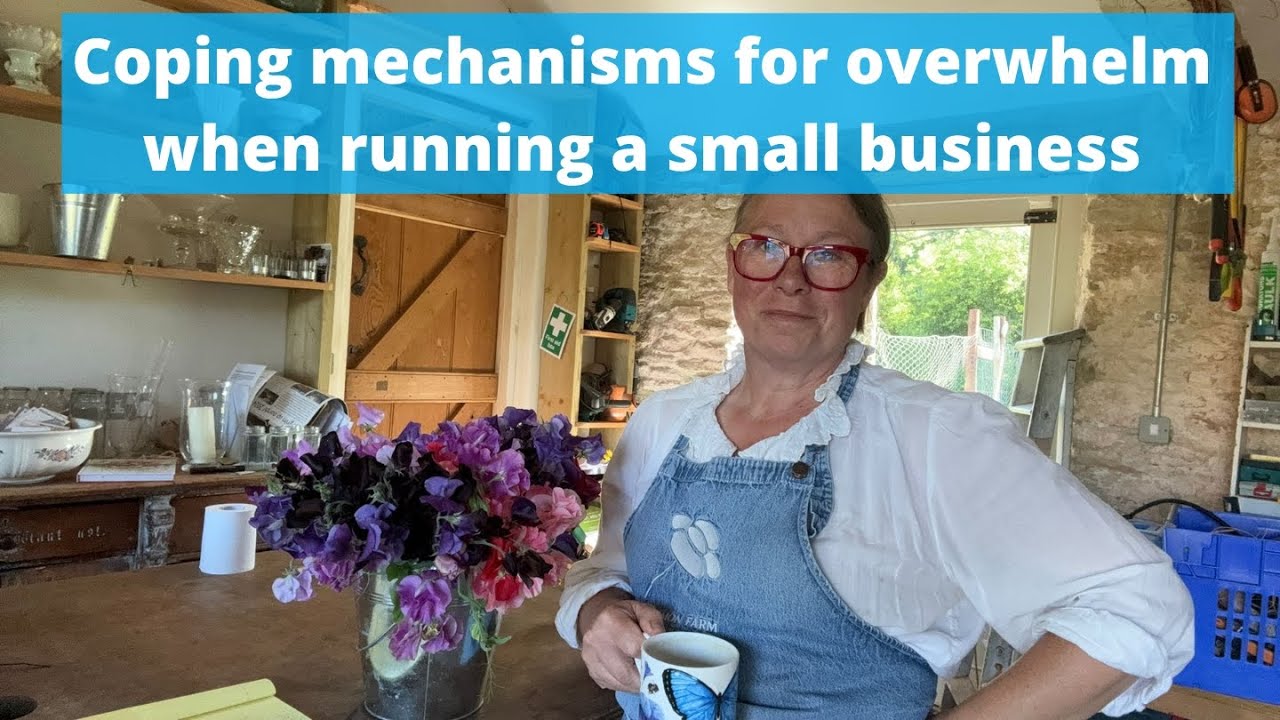 How I deal with feeling overwhelmed in my small home based business