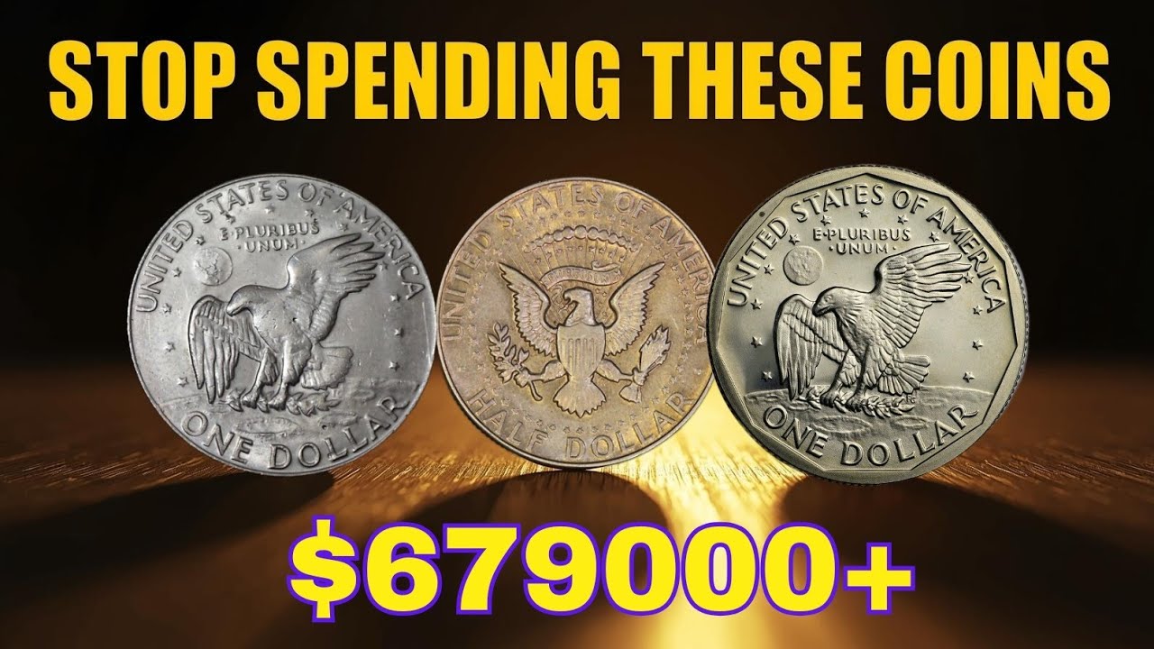 Most Wanted USA One Dollar and Half Dollar Coins Worth Thousands Hidden in Your Pocket
