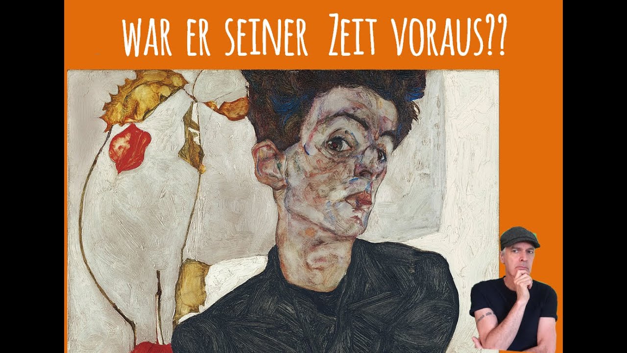 Eros und Tod - die vergessenen Techniken des Egon Schiele 🎨😱| Kunst Technik | Acrylmalen | Tutorial