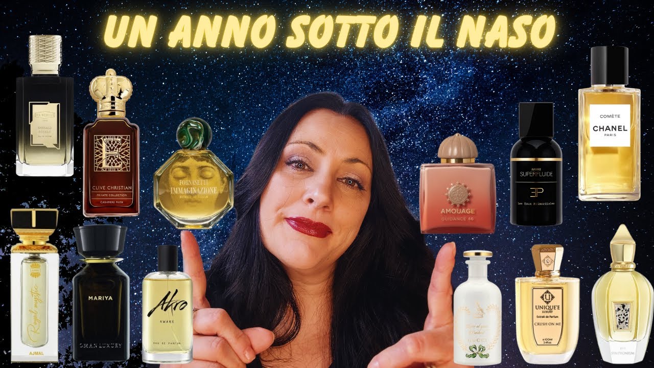 UN ANNO SOTTO IL NASO, profumi indimenticabili..!!!