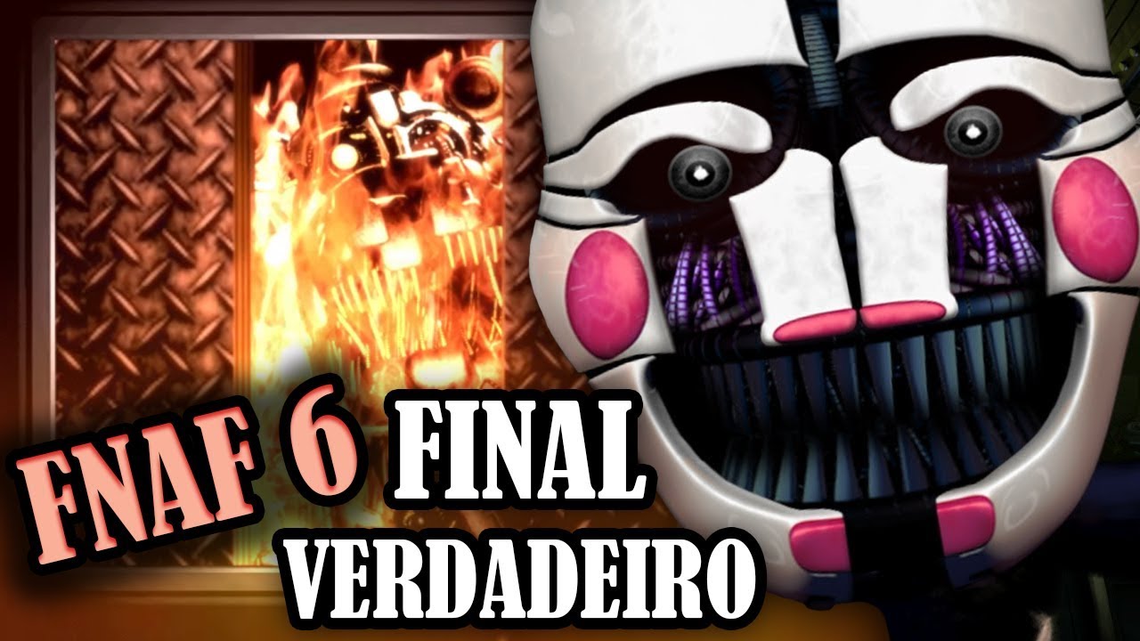 FNAF 6: FINAL VERDADEIRO REVELA A HISTÓRIA DO PUPPET! (COM LEGENDAS) - HUEstation
