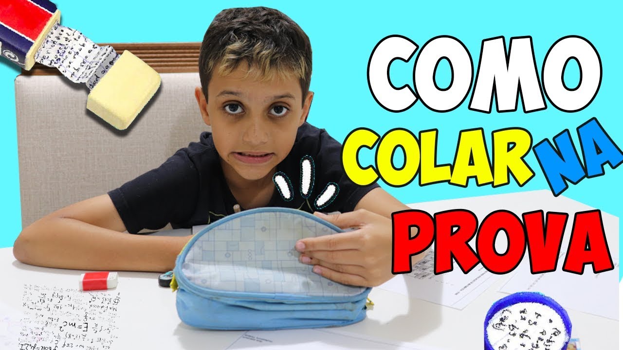 COMO COLAR NA PROVA - Gustavo TV