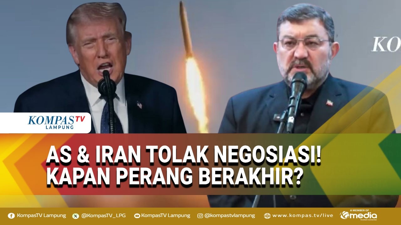 Amerika Serikat Tolak Negosiasi Damai, Donald Trump: Iran Harus Menyerah Tanpa Syarat!