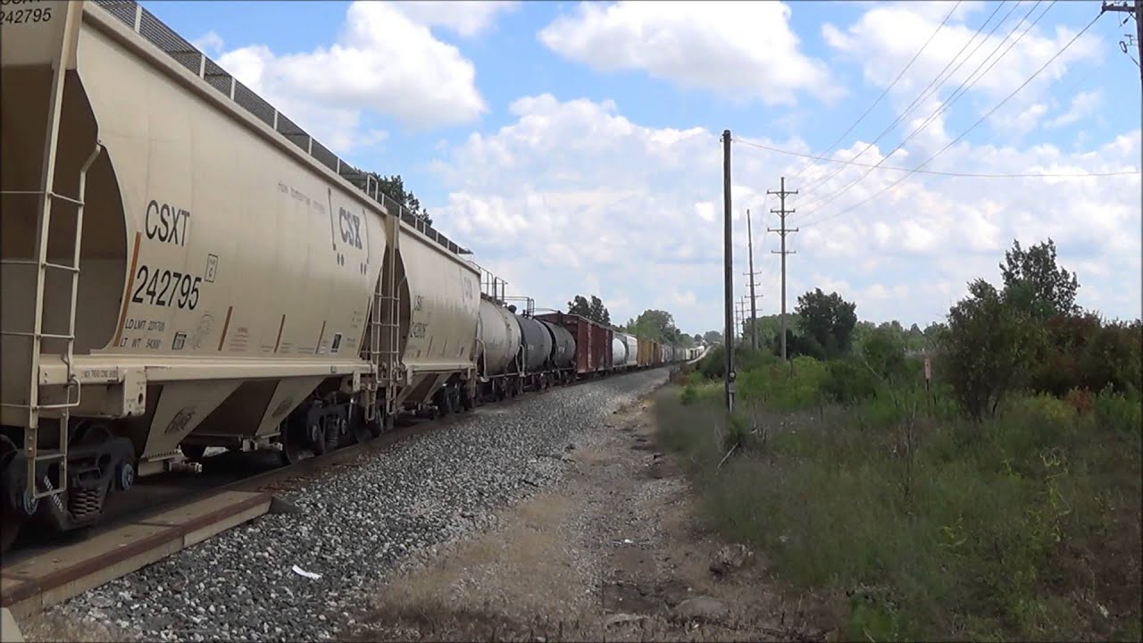TRRS 380: CSX Q335 @ the LITTLE DIPPER! 174 cars!