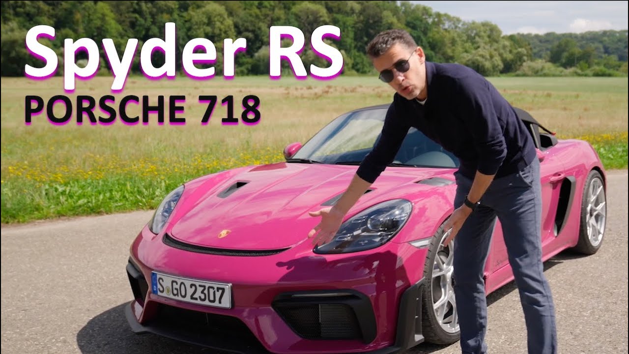 PORSCHE SPYDER RS : LE PREMIER ESSAI EN FRANÇAIS !!!