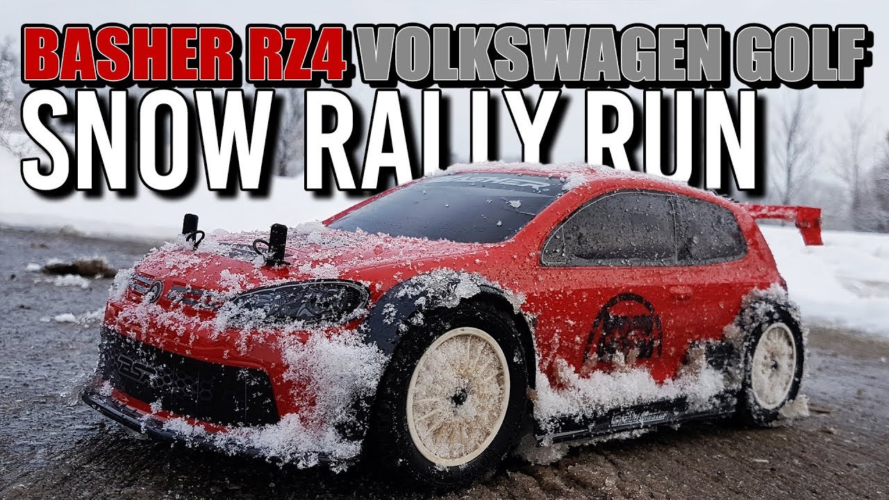 Basher RZ-4 Volkswagen Golf - Snow Rally Run