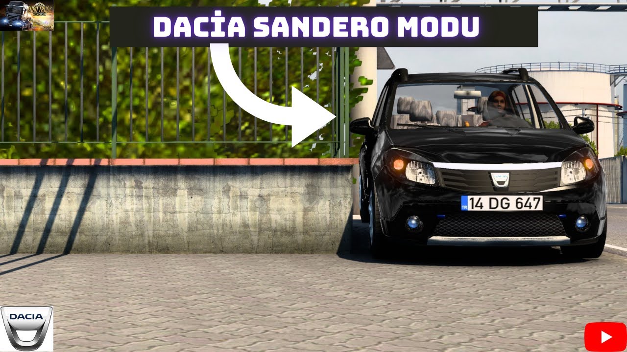 DACİA SANDERO ARABA MODU ! | ETS 2 (1.40)