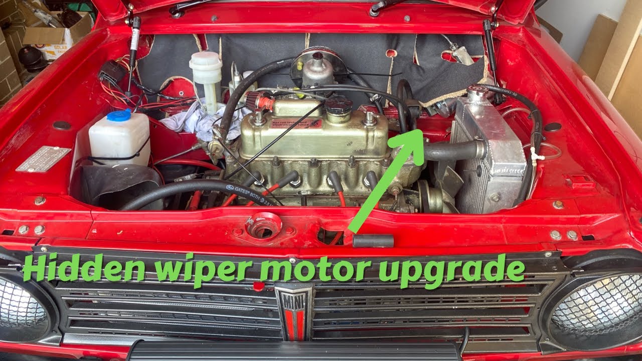 Classic Mini - 7 days of Covid - Part 7 FINAL day of ISO - Wiper Motor Replacement