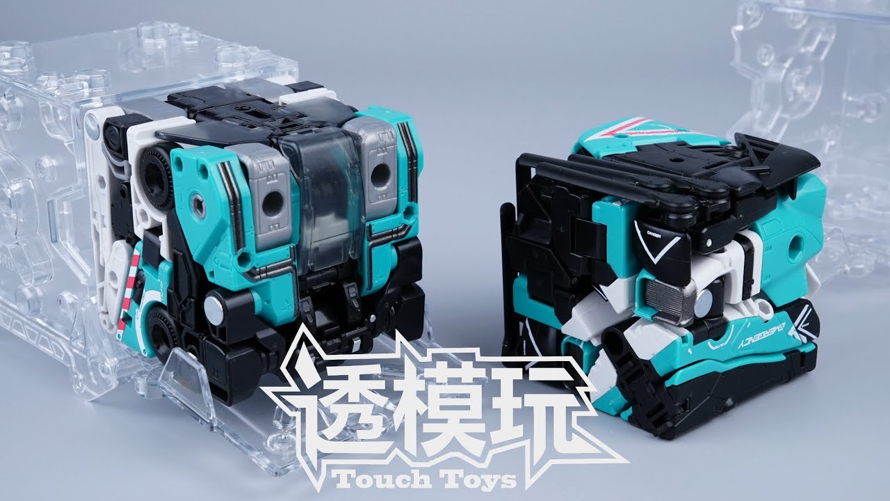 【SwiftTransform】Two Combine! Machine Cube Mighty Rescue Team! 52TOYS MEGABOX AMTS 万能匣 猛兽匣 全能小队速变
