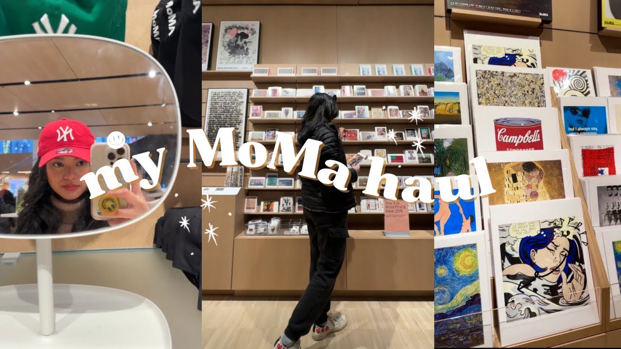 Everything I bought at the MoMa Gift Shop in New York!