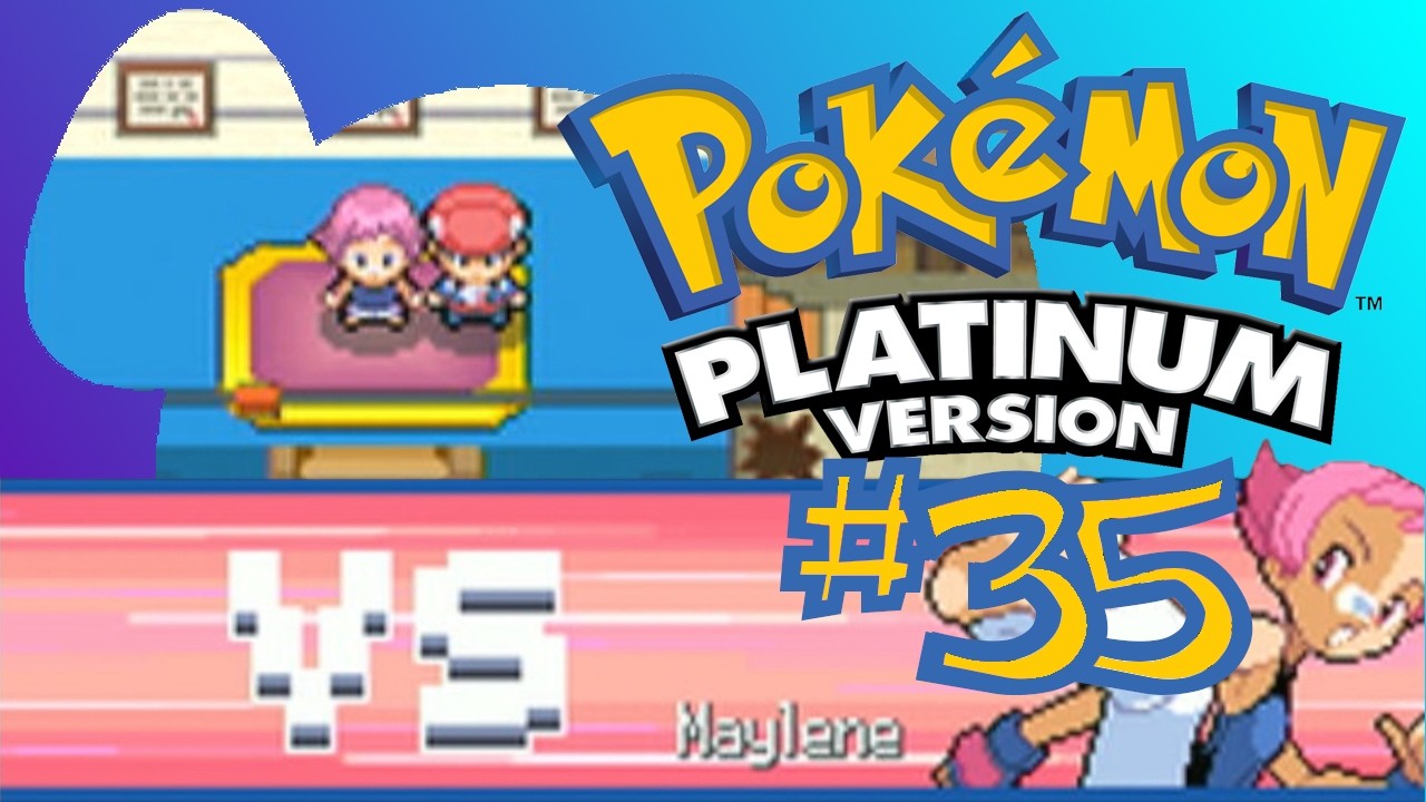 A Tough Battle! Let's Play Pokémon Platinum: Part 35!