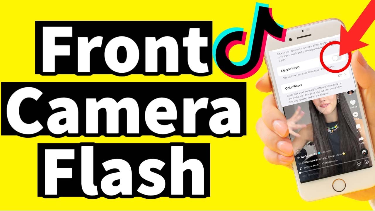 How To Get Front Camera Flash On TikTok 2024 (Easy)