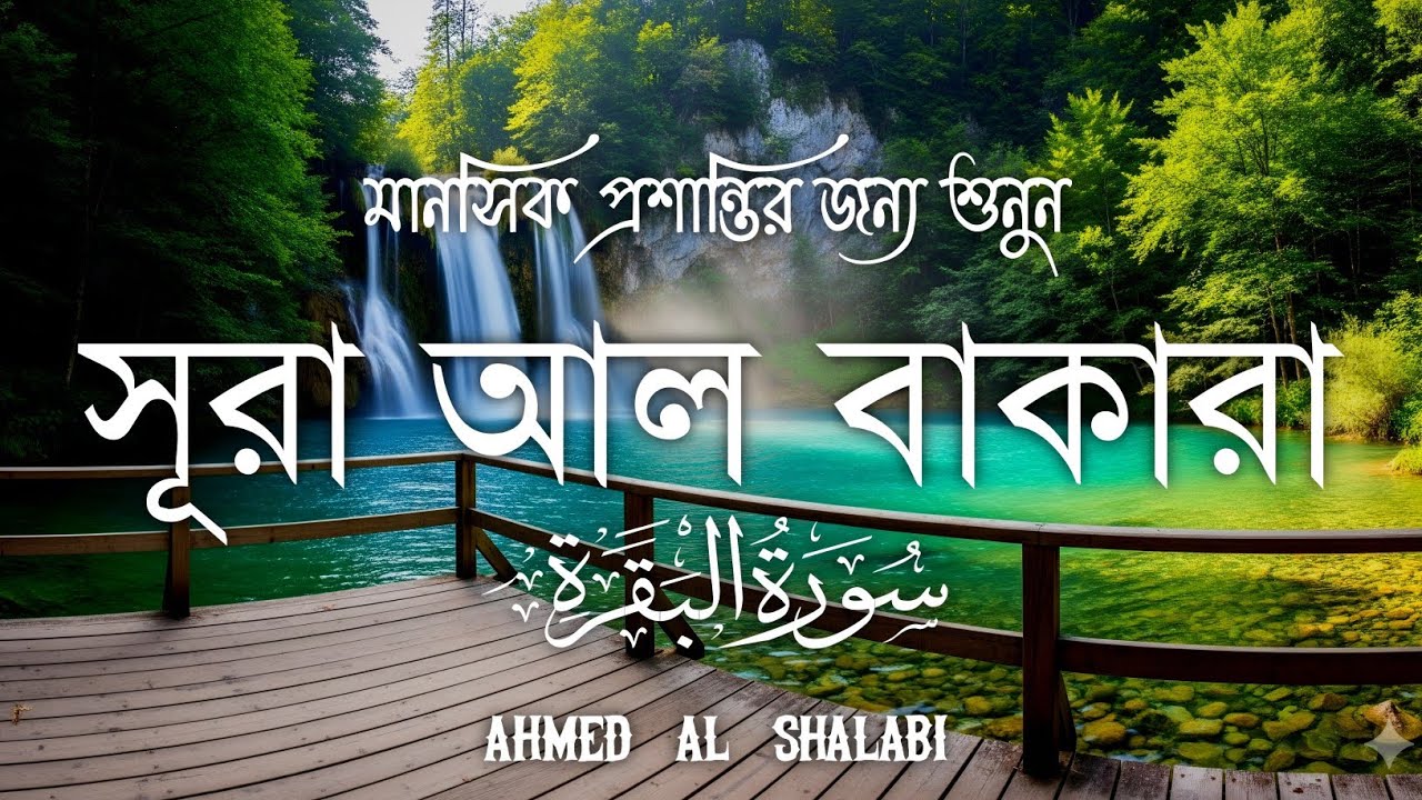 ঘরের উন্নতির জন্য সূরা বাকারা প্রতিদিন শুনুনI Surah Baqarah Full Quran Recitation | Ahmed Al Shalabi