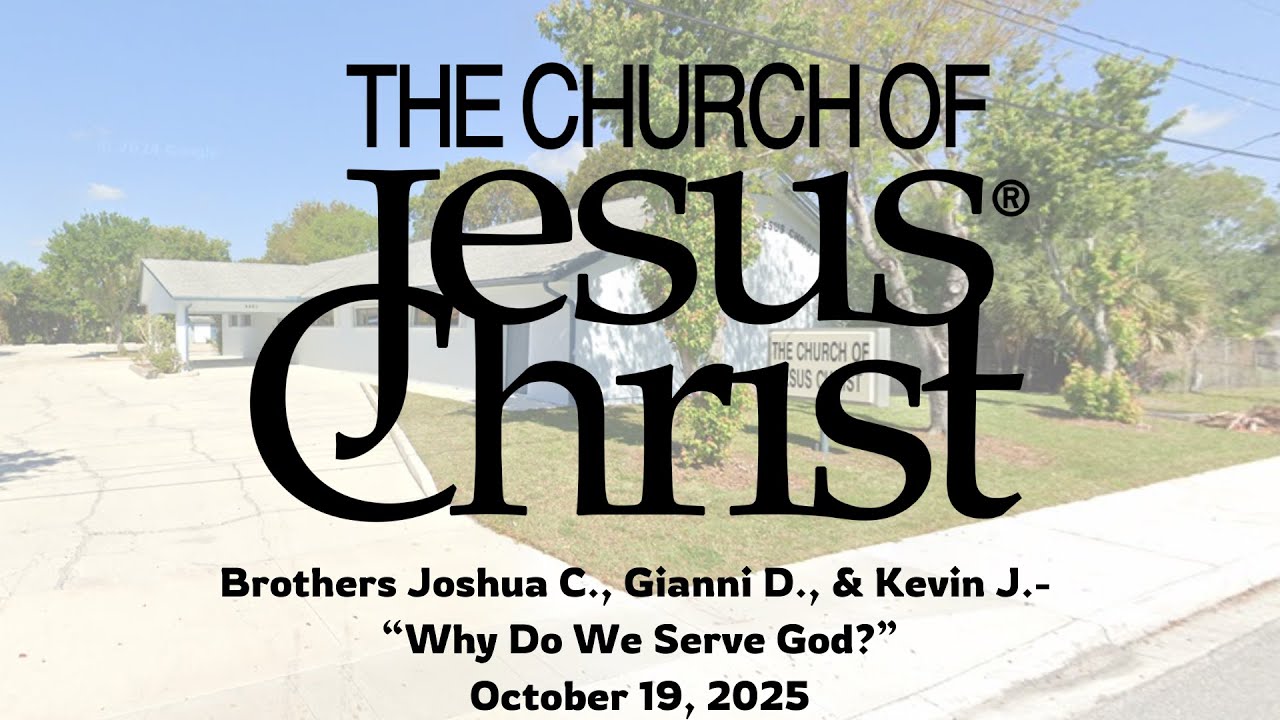 Sunday Sermon- October 19, 2025