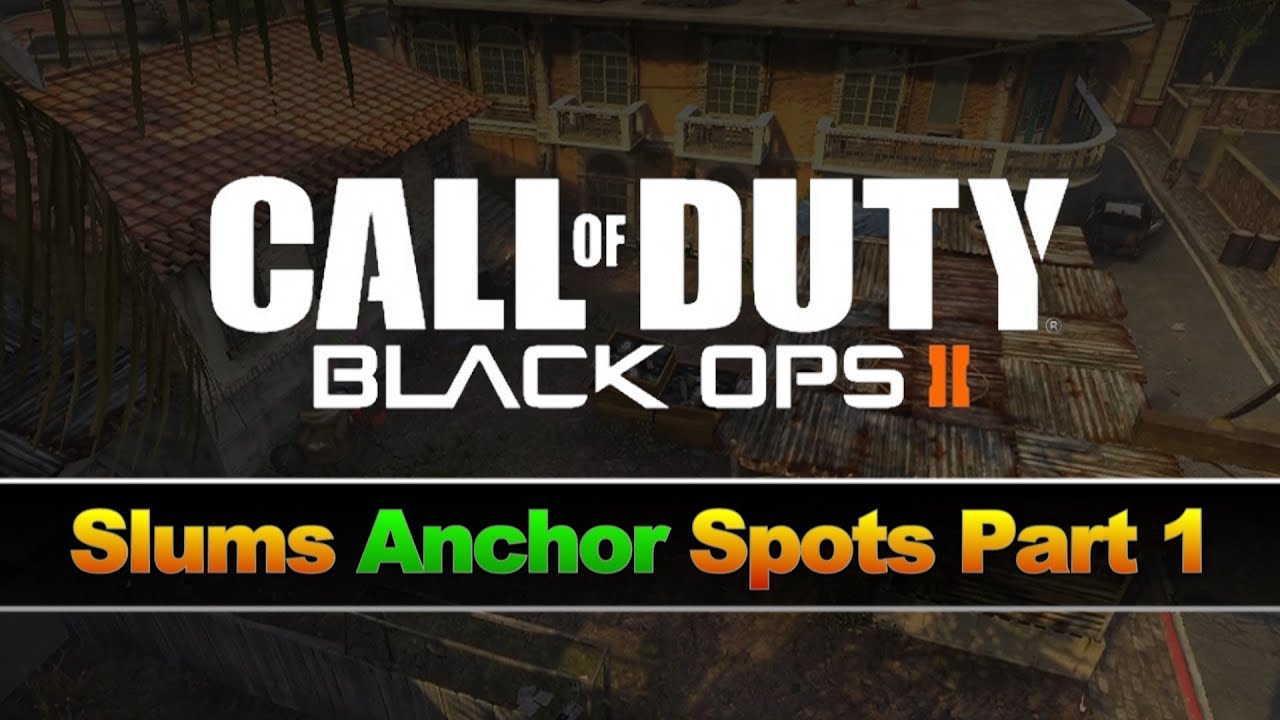 NEW Black Ops 2 Slums Anchor Spots and Lines of Sight! - League Play Tips and Tricks (Pt. 1)