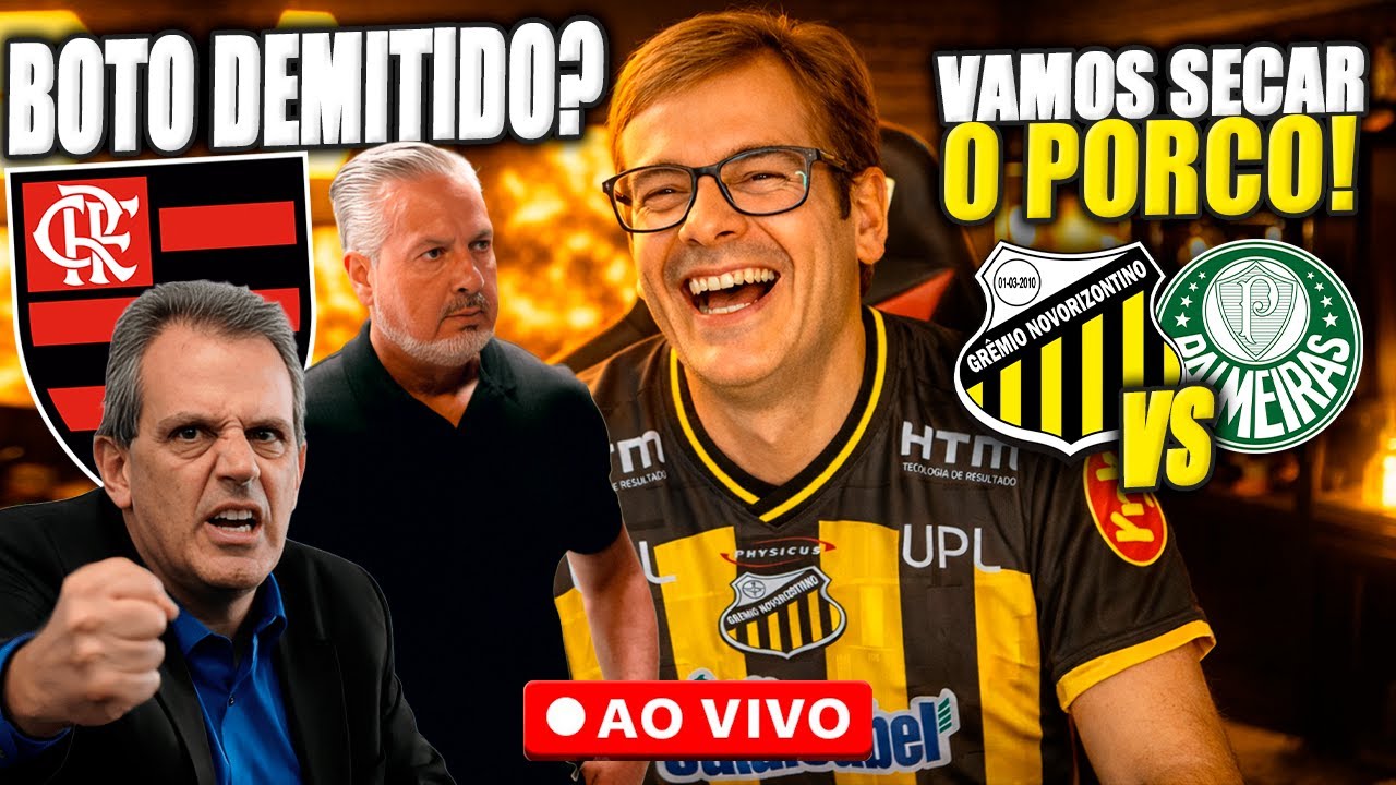 JOSÉ BOTO NA CORDA BAMBA! TORCIDA PEDE A SAÍDA DO DIRIGENTE! REACT PALMEIRAS X NOVORIZONTINO 📱