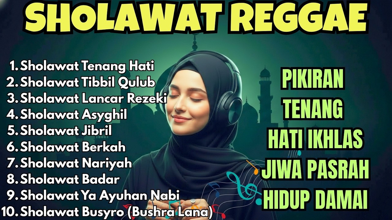 🎶 Sholawat Reggae Easy Listening | Bikin Hati Nyaman 🎧