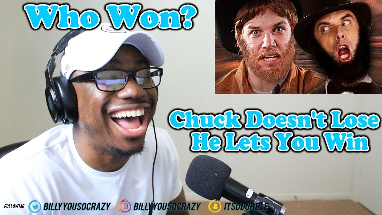 Abe Lincoln vs Chuck Norris Epic Rap Battles of History REACTION! CHUCK DOESNT LOSE HE ALLOWS YOU T