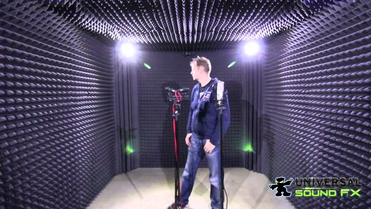 Sound Recording Room / Foley Room - Sound Absorption