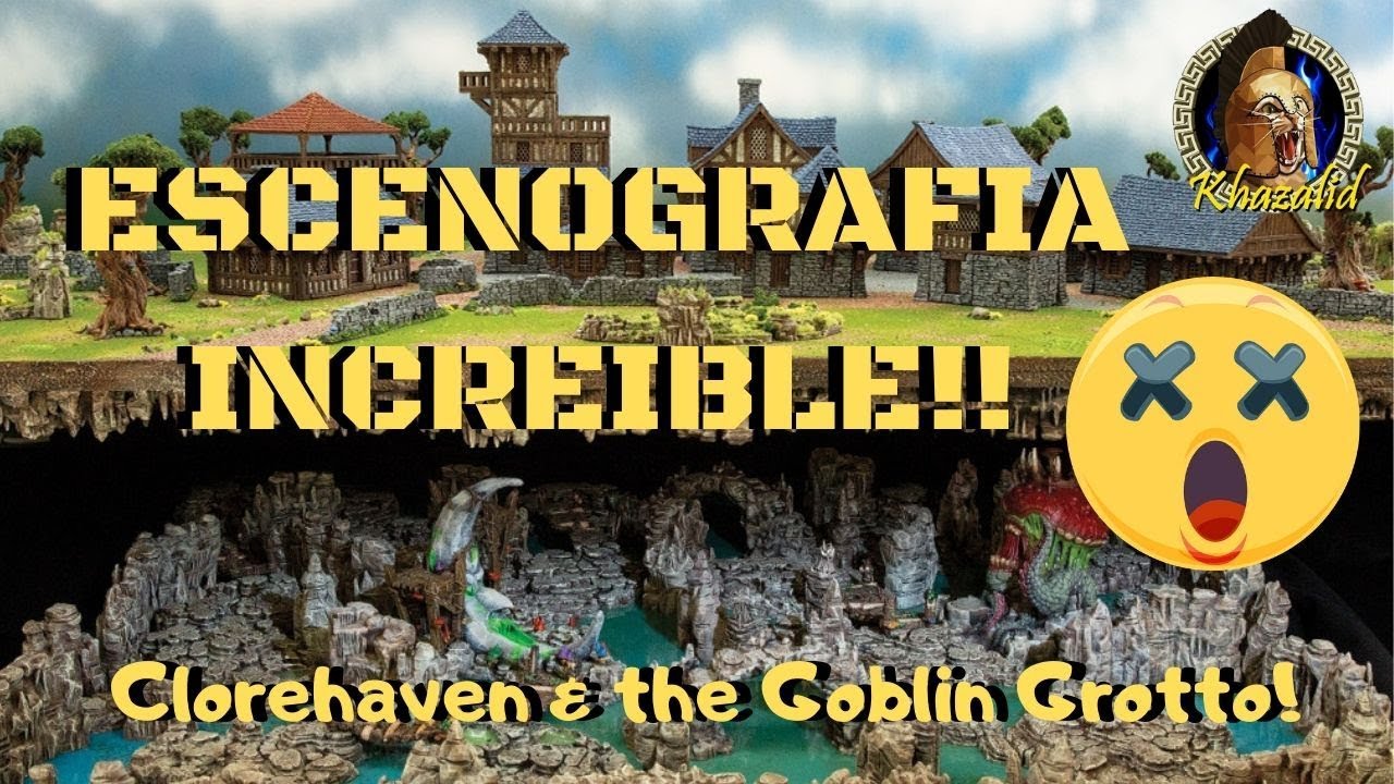 ESCENOGRAFIA BARATA y EN CANTIDAD!!🚩Clorehaven & the Goblin Grotto