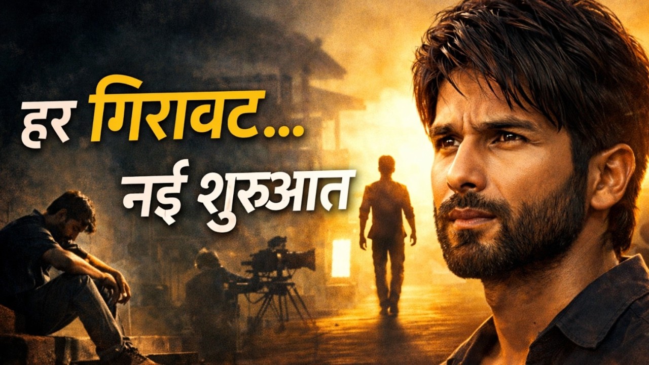 हर गिरावट के बाद नई शुरुआत | Shahid Kapoor की असली संघर्ष कहानी