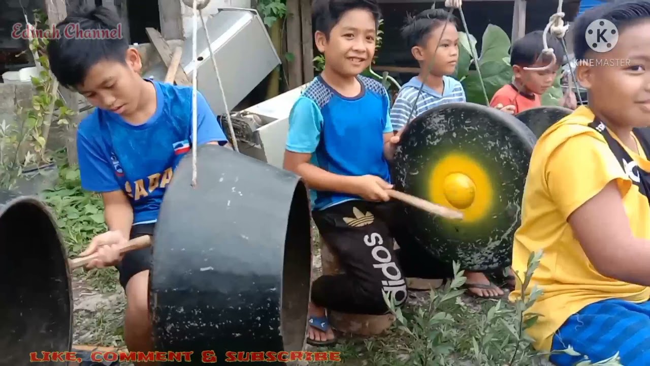 Budak 11 tahun mahir bermain Kulintangan/alat music tradisional suku kaum kimaragang kota Marudu
