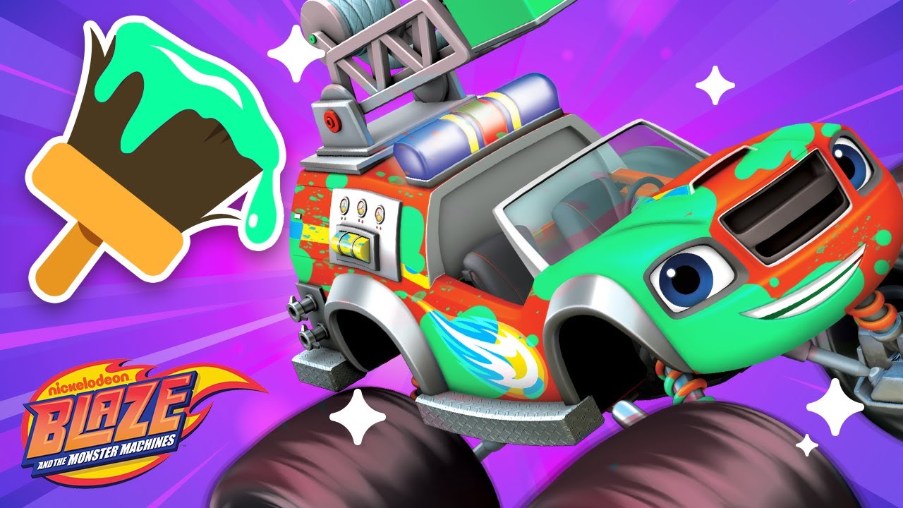 Makeover Machines #16 w/ Firefighter Blaze | Games for Kids | Blaze and the Monster Machines