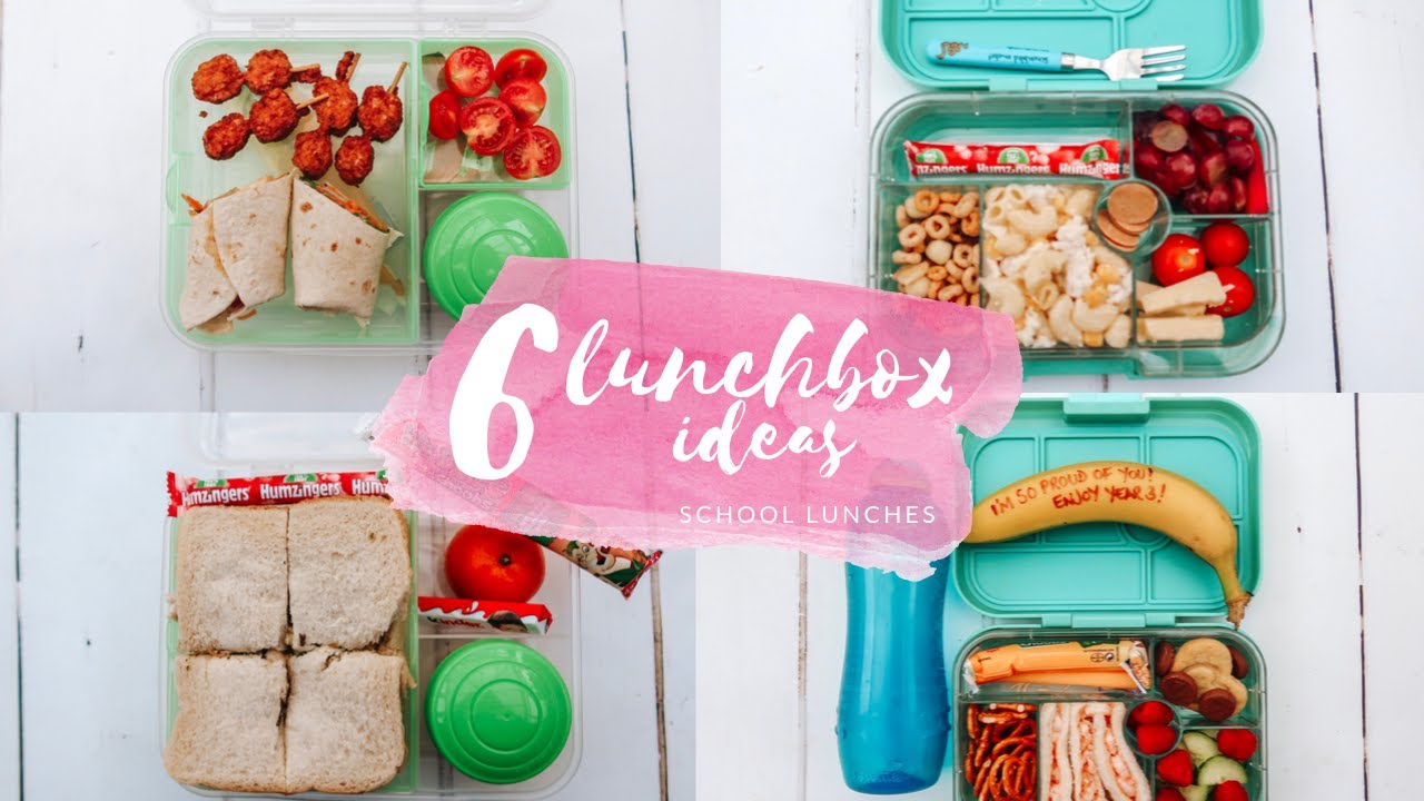 🍎SCHOOL LUNCHBOX IDEAS FOR KIDS 2019 - YUMBOX & SISTEMA BENTO BOX