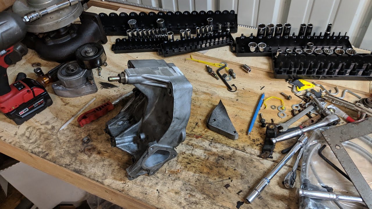 AWD K Swap: modding my water pump housing!