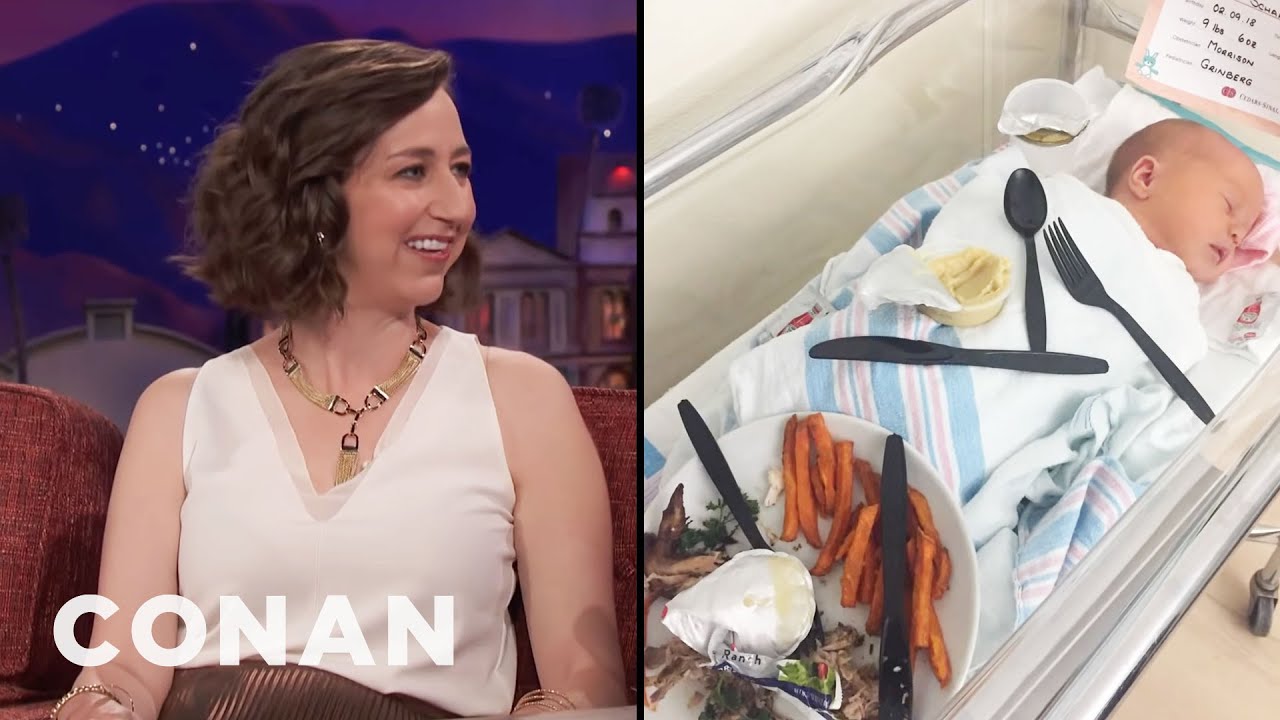 Kristen Schaal Has A Big Baby | CONAN on TBS