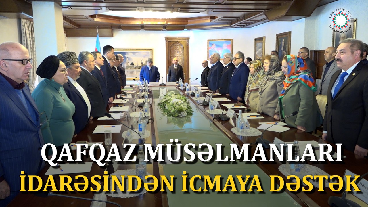 QAFQAZ MÜSƏLMANLARI İDARƏSİ QƏRBİ AZƏRBAYCAN NAMİNƏ FƏALİYYƏTİNİ GENİŞLƏNDİRİR