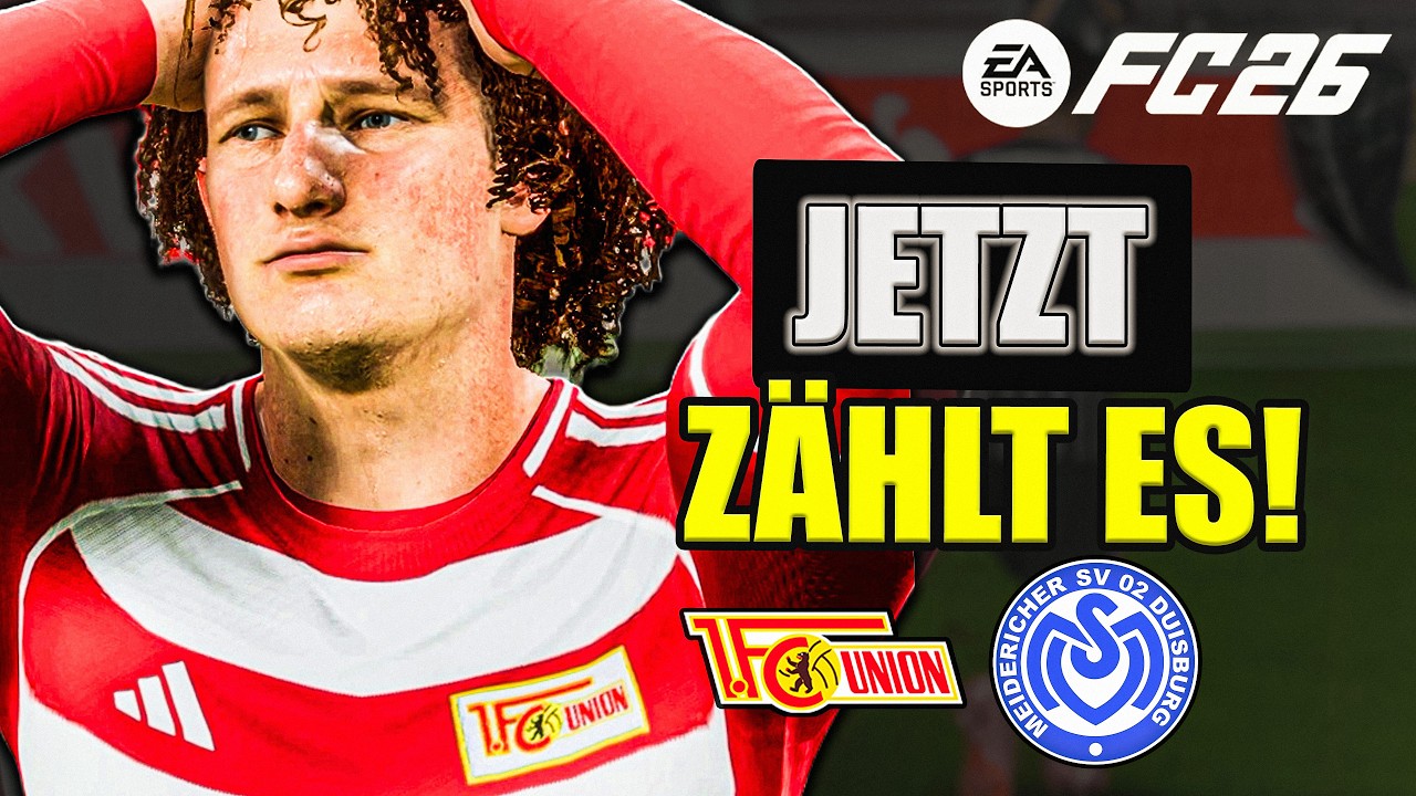 Wieder zurück in Form? MSV vor Härtetest bei Union | MSV Duisburg | EAFC 26 Karriere