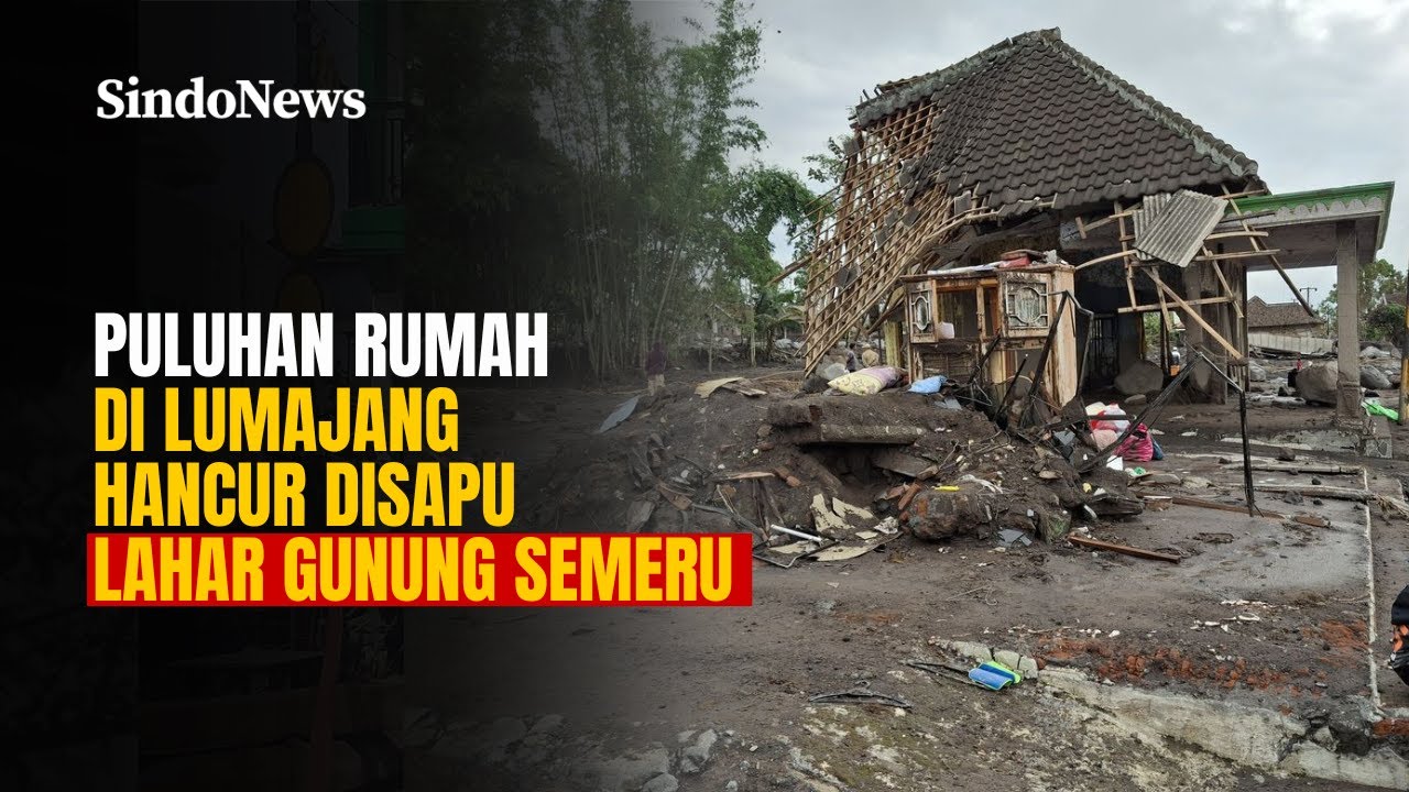 Kondisi Permukiman Warga Usai Dihantam Awan Panas Semeru | Sindo Trending