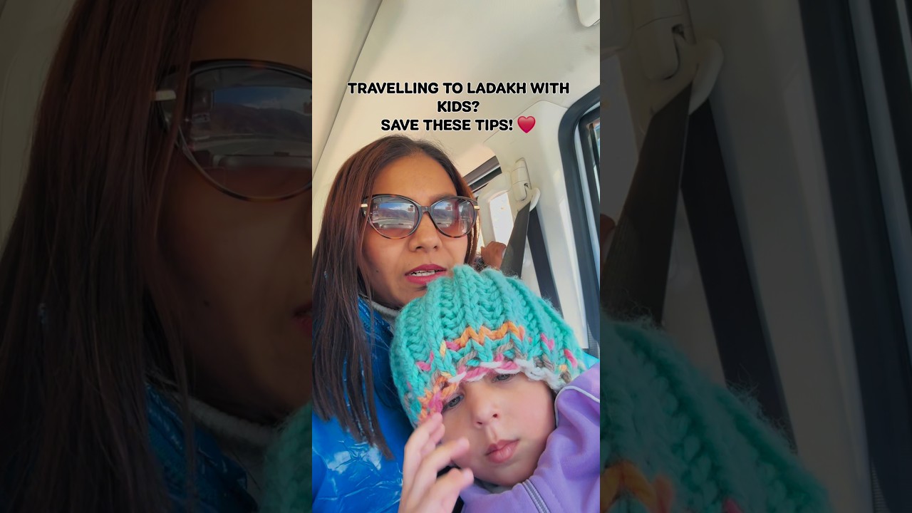 Ladakh With Kids 🏔️ | High-Altitude Safety Tips Every Parent Must Know