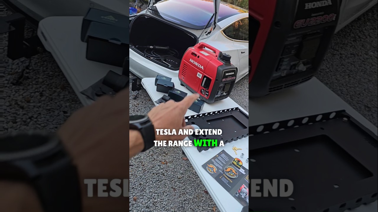 Squatch Mount Honda Generator Security #automobile #tesla #fittingdesignsco