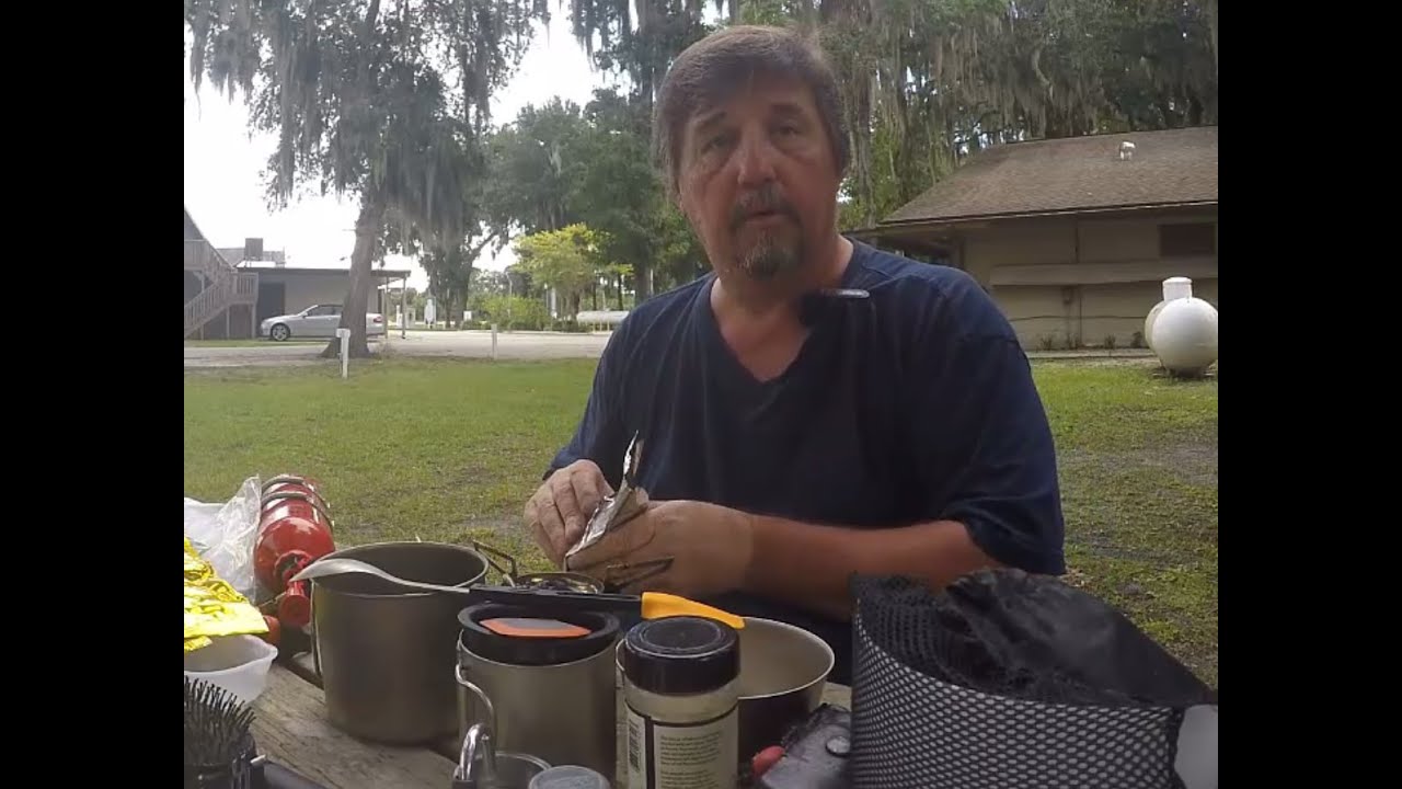 Camp Cooking While Bicycle Touring.