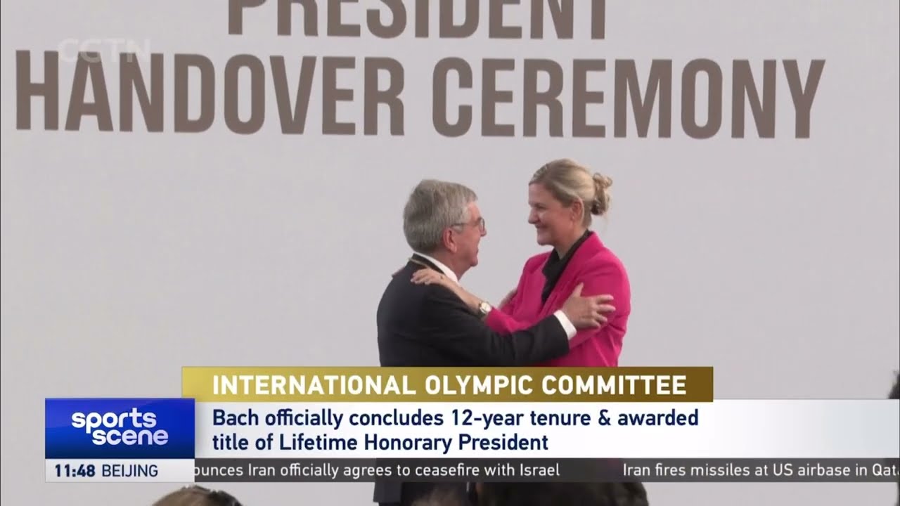 Kirsty Coventry takes office as 10th IOC President｜Thomas Bach｜Handover Ceremony｜Lausanne｜Olympics