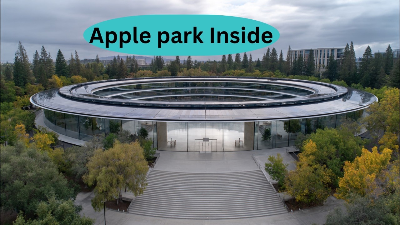 What does it really look like inside Apple Park? apple campus inside